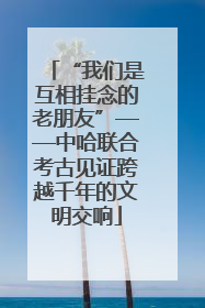 “我们是互相挂念的老朋友”——中哈联合考古见证跨越千年的文明交响
