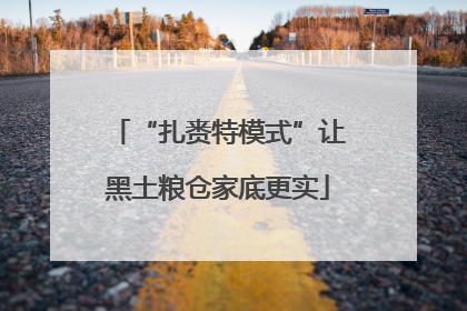 “扎赉特模式”让黑土粮仓家底更实