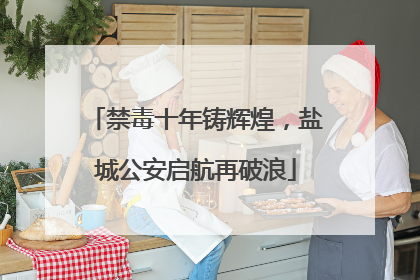 禁毒十年铸辉煌，盐城公安启航再破浪