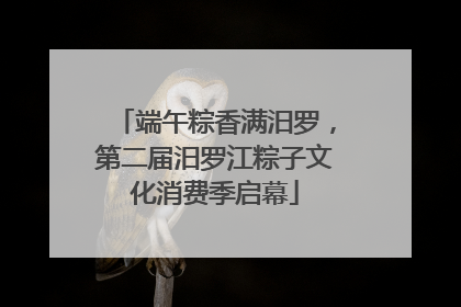 端午粽香满汨罗，第二届汨罗江粽子文化消费季启幕