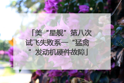 美“星舰”第八次试飞失败系一“猛禽”发动机硬件故障