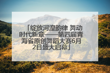绽放河湟韵律 舞动时代新章——第四届青海省原创舞蹈大赛6月2日盛大启幕