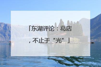东湖评论：葛店，不止于“光”