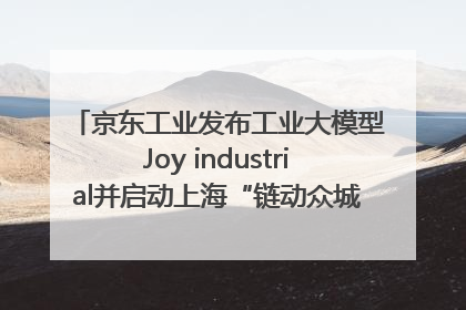 京东工业发布工业大模型Joy industrial并启动上海“链动众城 万亿降本”计划