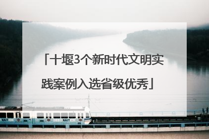 十堰3个新时代文明实践案例入选省级优秀