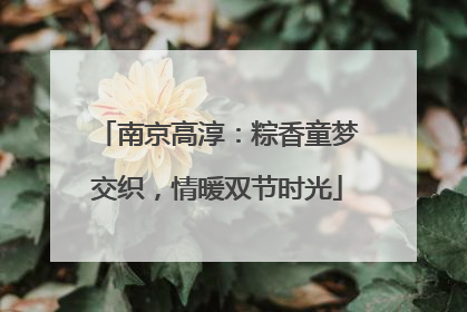 南京高淳：粽香童梦交织，情暖双节时光
