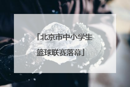 北京市中小学生篮球联赛落幕