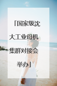 国家级沈大工业母机集群对接会举办