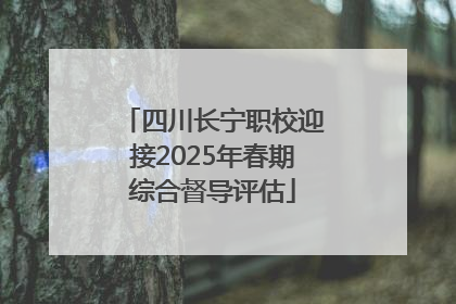 四川长宁职校迎接2025年春期综合督导评估
