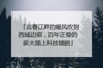富春江畔的暖风吹到西域边疆，百年正骨的薪火插上科技翅膀