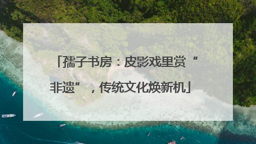 孺子书房：皮影戏里赏“非遗”，传统文化焕新机