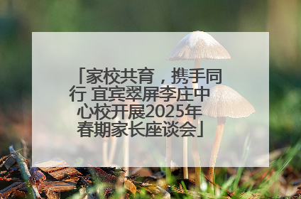 家校共育，携手同行 宜宾翠屏李庄中心校开展2025年春期家长座谈会