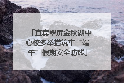 宜宾翠屏金秋湖中心校多举措筑牢“端午”假期安全防线