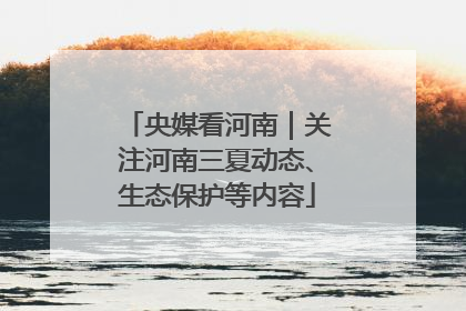 央媒看河南｜关注河南三夏动态、生态保护等内容