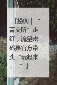 捞舆｜“青交所”走红，流量密码是官方带头“玩起来”