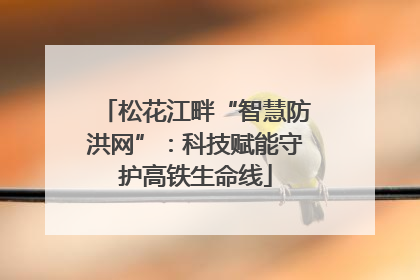 松花江畔“智慧防洪网”：科技赋能守护高铁生命线