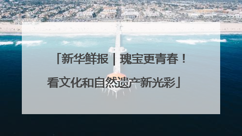 新华鲜报｜瑰宝更青春！看文化和自然遗产新光彩