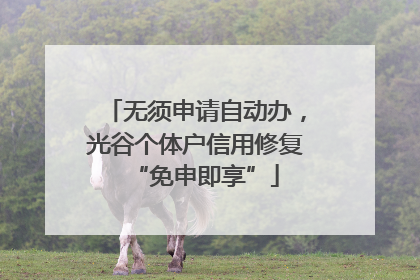 无须申请自动办,光谷个体户信用修复“免申即享”