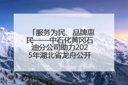 服务为民、品牌惠民——中石化黄冈石油分公司助力2025年湖北省龙舟公开赛（黄冈站）