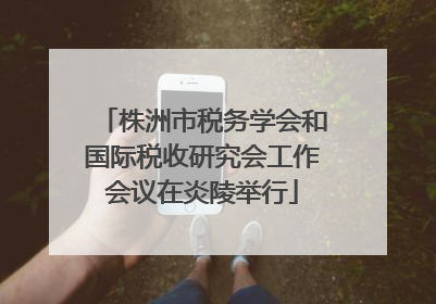 株洲市税务学会和国际税收研究会工作会议在炎陵举行