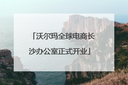 沃尔玛全球电商长沙办公室正式开业