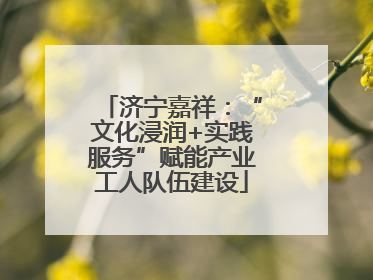 济宁嘉祥：“文化浸润+实践服务”赋能产业工人队伍建设