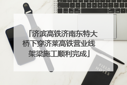 济滨高铁济南东特大桥下穿济莱高铁营业线架梁施工顺利完成