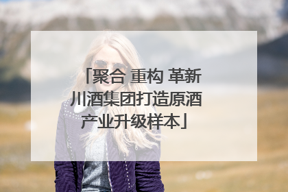 聚合 重构 革新 川酒集团打造原酒产业升级样本