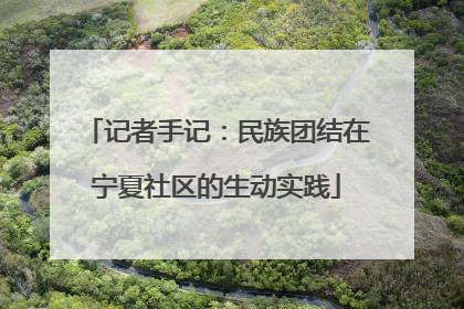 记者手记：民族团结在宁夏社区的生动实践