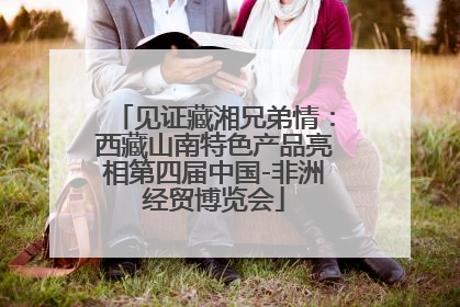 见证藏湘兄弟情：西藏山南特色产品亮相第四届中国-非洲经贸博览会