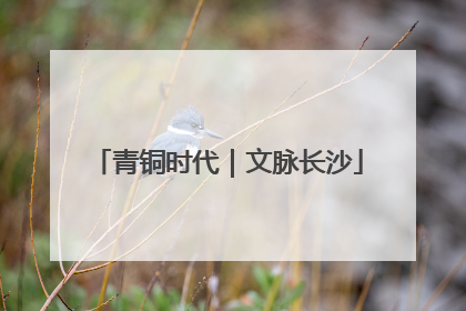 青铜时代｜文脉长沙