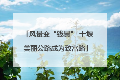 风景变“钱景” 十堰美丽公路成为致富路